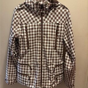 Ladies Burton Checkered Jacket